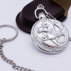 Official Licensed Fullmetal Alchemist Pocket Watch Made in Korea - Shinning Plate Ver.