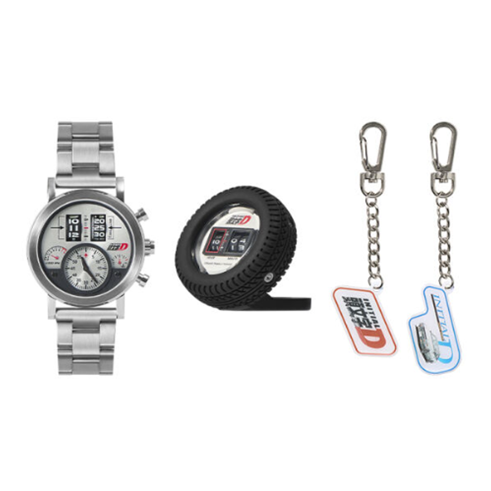 Official Initial D Wirst watch & Table clock Limited Edition
