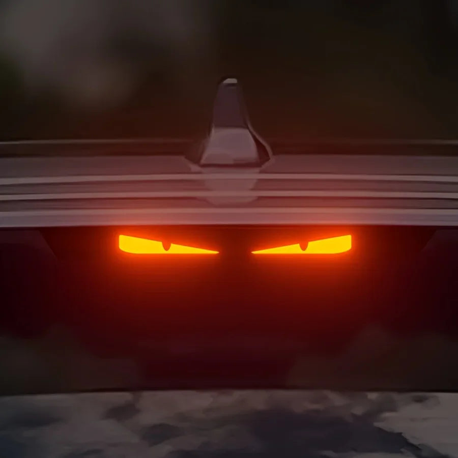 Monster Eyes Reflective Sticker