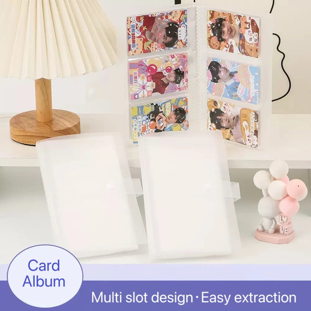 Transparent Card Storage Album