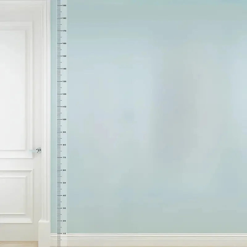 Wall Height Measuring Chart