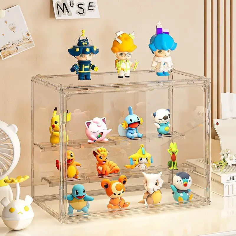 3-Tier Acrylic Display Rack for Blind Boxes
