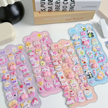 Soft 3D Puffy Stickers