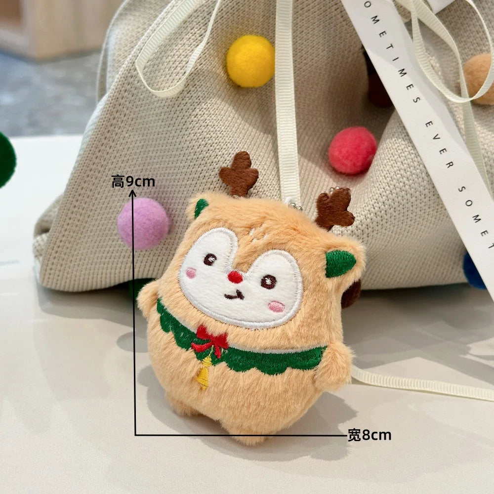 Lovely Doll Pendant Cute Girl Plush Pendant Highly Sought After Need Key Chain Decorative Snowman Backpack Accessories Pendant