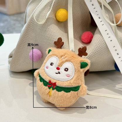 Lovely Doll Pendant Cute Girl Plush Pendant Highly Sought After Need Key Chain Decorative Snowman Backpack Accessories Pendant