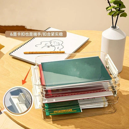 Clear Storage Box for Collectible Goods