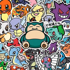 Anime Character Sticker Set