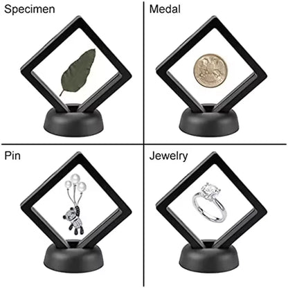 Floating Display Stand for Small Collectibles