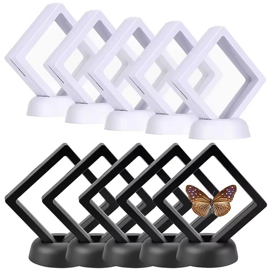 Floating Display Stand for Small Collectibles