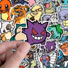 Anime Character Sticker Set