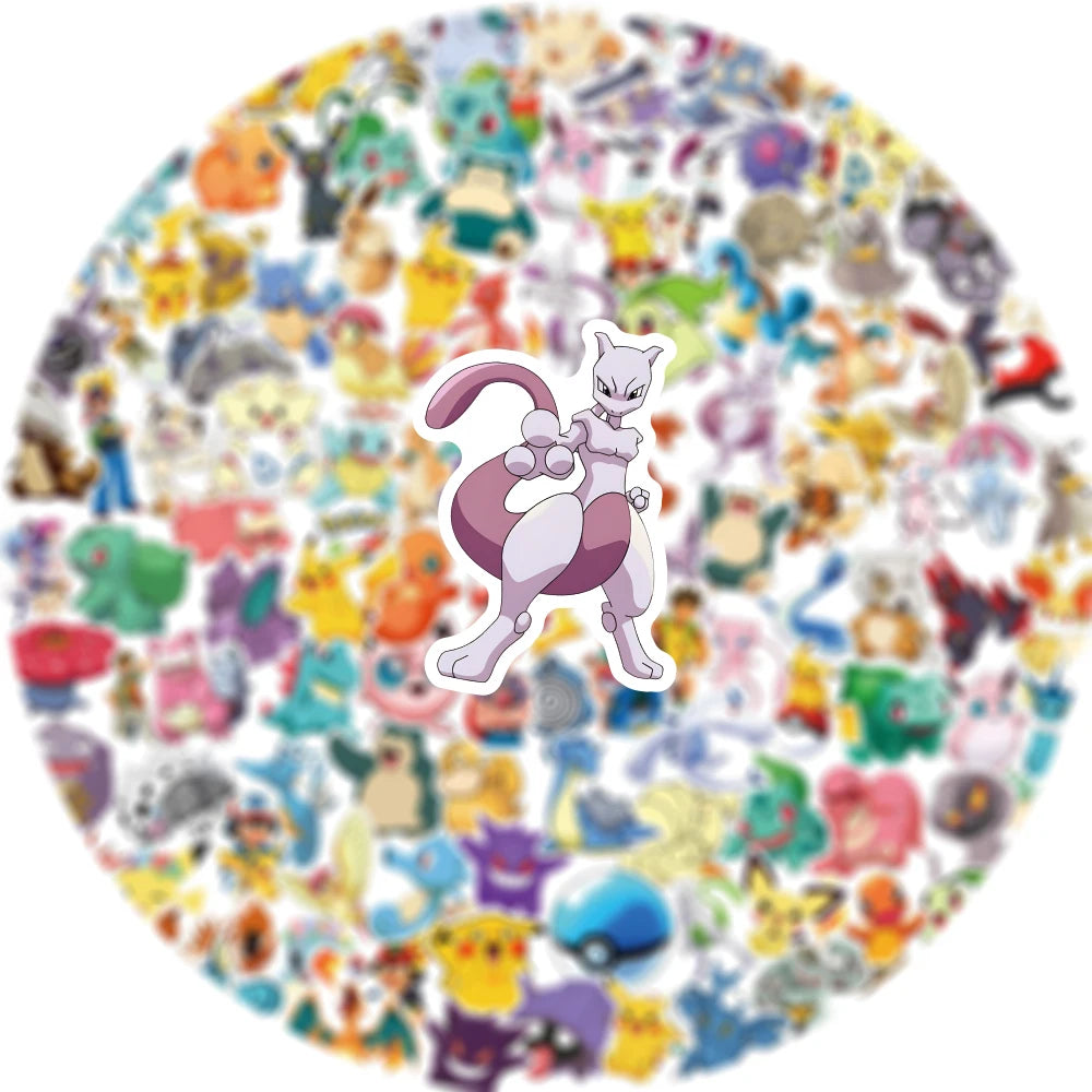 Cartoon Anime Sticker Pack