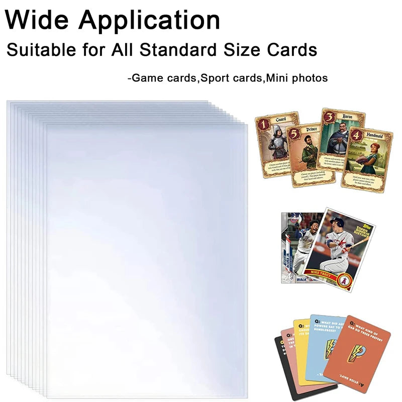 Clear Photocard Sleeves - 100Pcs
