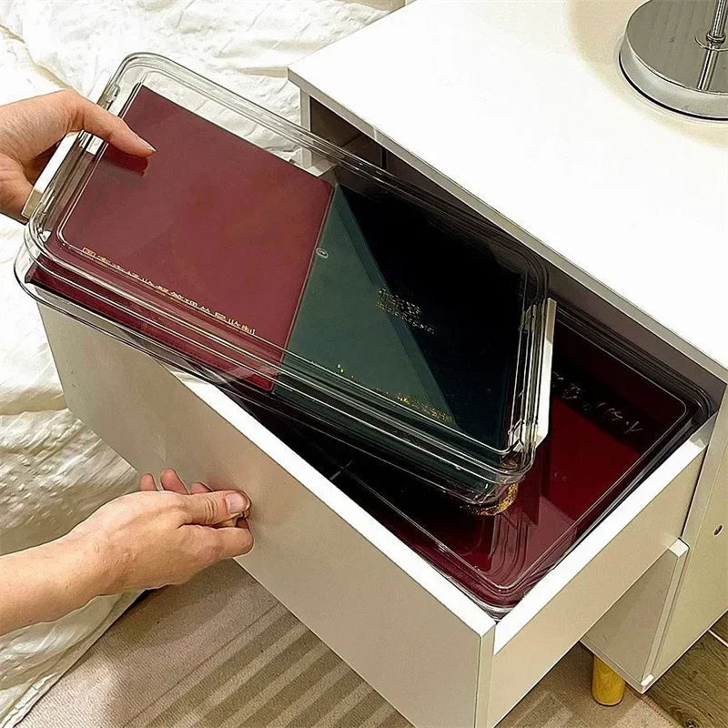 Clear Storage Box for Collectible Goods