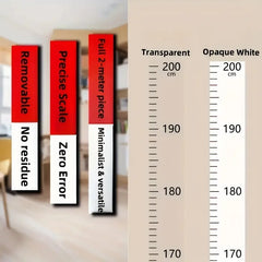 Wall Height Measuring Chart