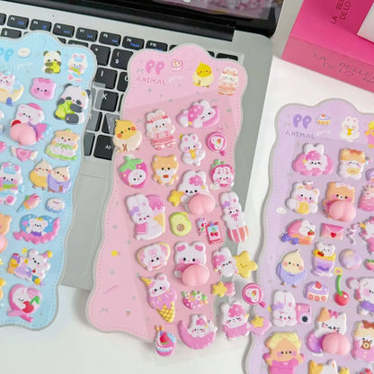 Soft 3D Puffy Stickers