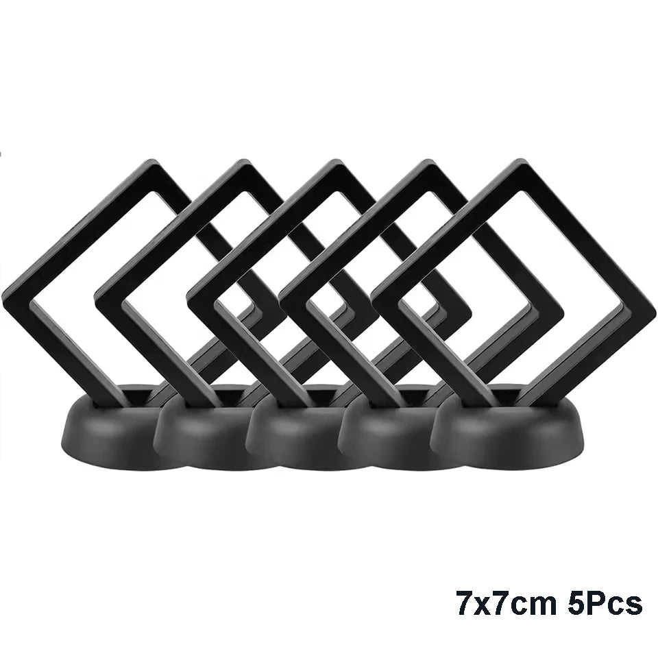 Floating Display Stand for Small Collectibles