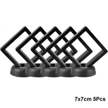 Floating Display Stand for Small Collectibles