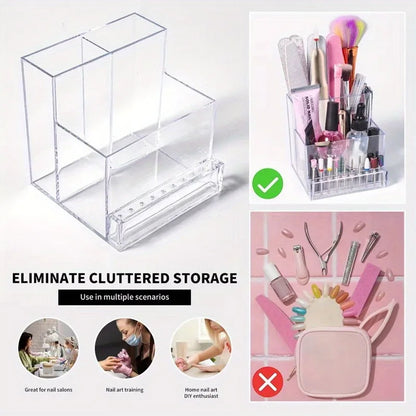 Clear Desktop Organizer for Collector Items