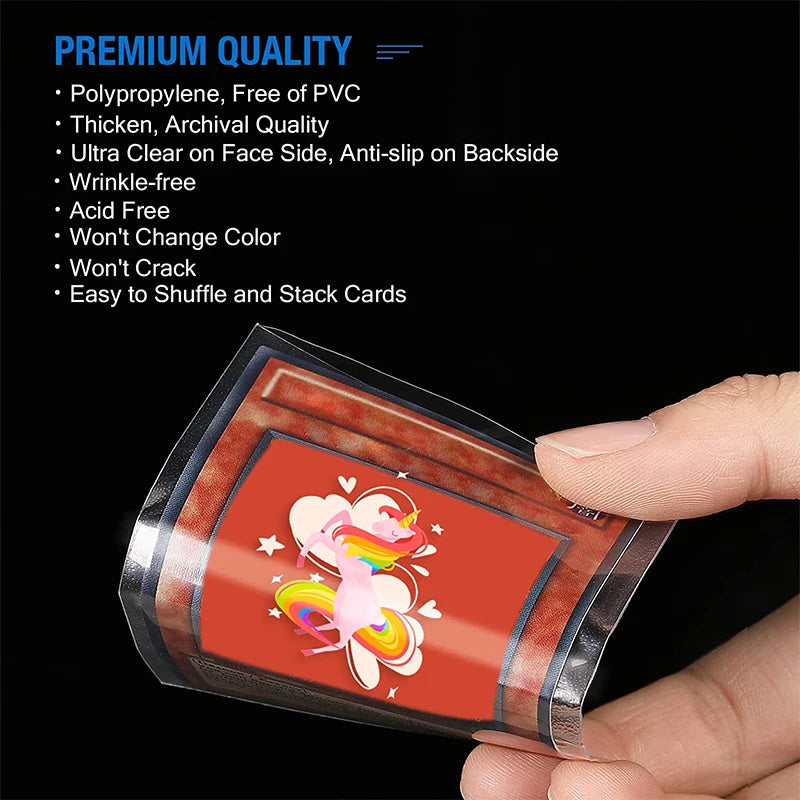 Clear Photocard Sleeves - 100Pcs
