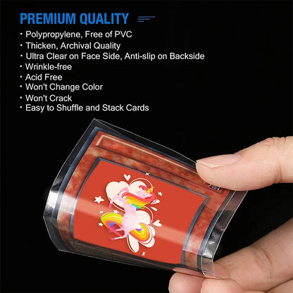 Clear Photocard Sleeves - 100Pcs
