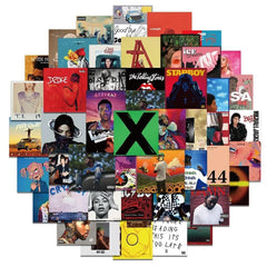 Album Cover Deco Stickers