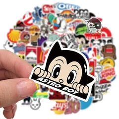 Fashion Logo Sticker Pack