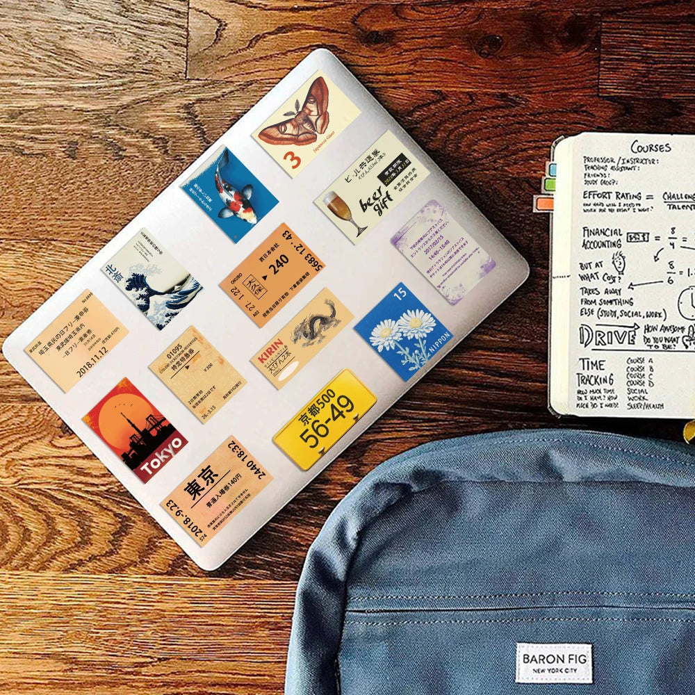 Japan Travel Deco Stickers