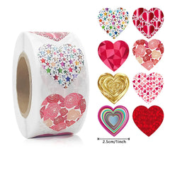 Heart Sealing Stickers