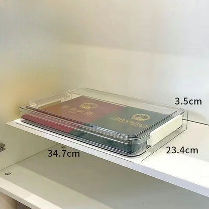 Clear Storage Box for Collectible Goods