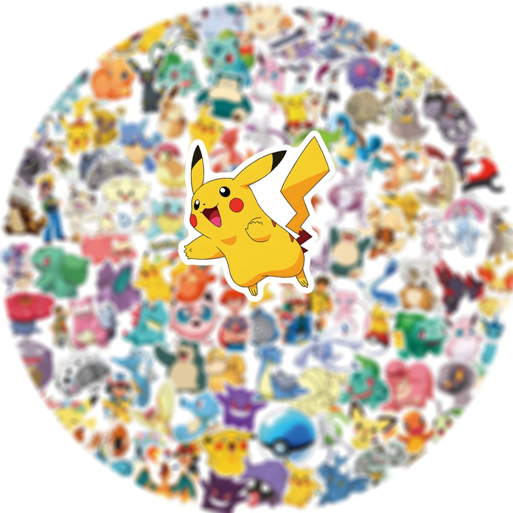 Cartoon Anime Sticker Pack
