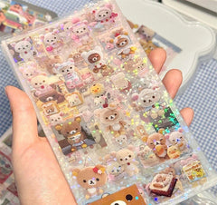 Cute Character Die-Cut Stickers