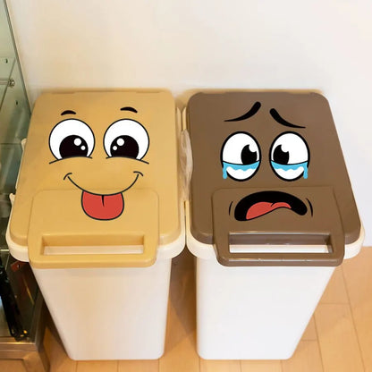 Cute Face Deco Stickers