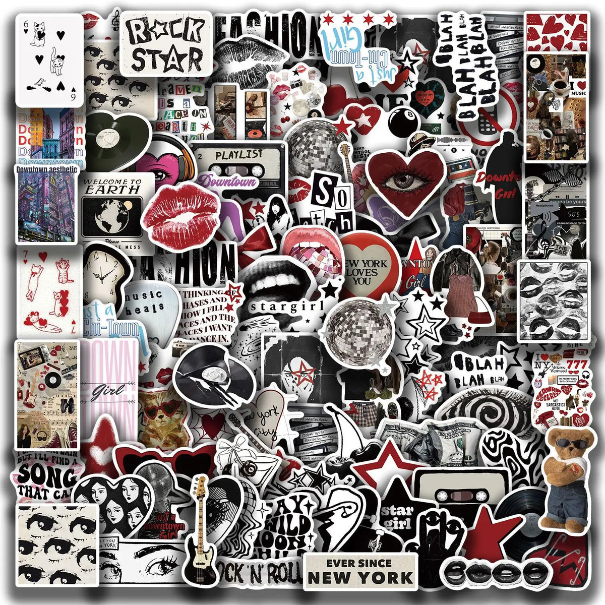 Y2K Graffiti Sticker Pack