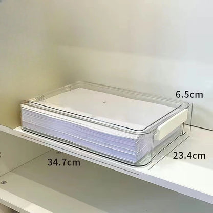 Clear Storage Box for Collectible Goods