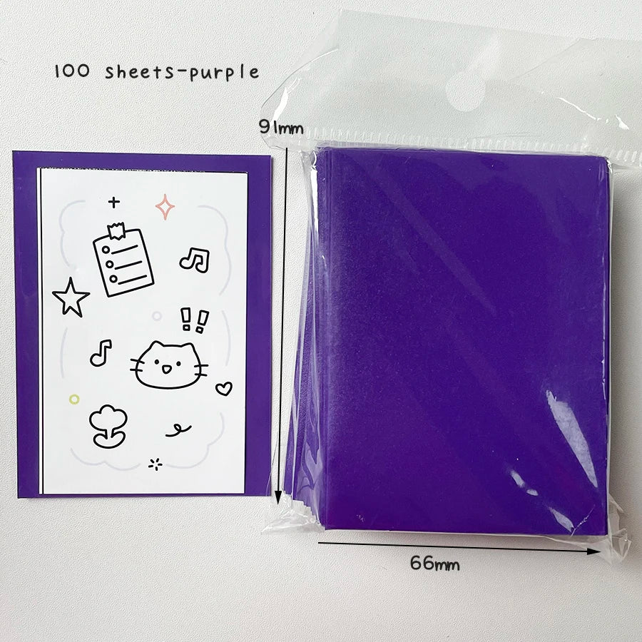 Holographic Photocard Sleeves - 50Pcs