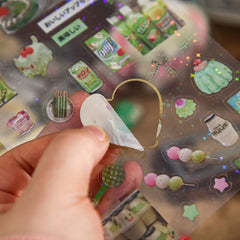 Glitter Star Film Stickers