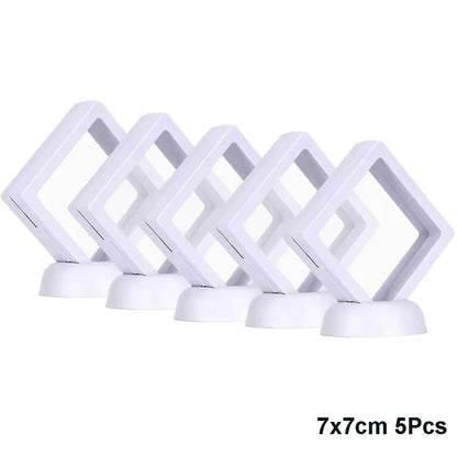 Floating Display Stand for Small Collectibles