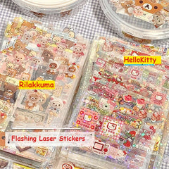 Cute Character Die-Cut Stickers