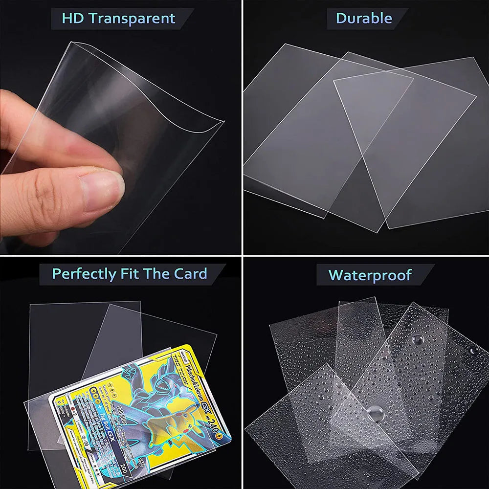 Clear Photocard Sleeves - 100Pcs