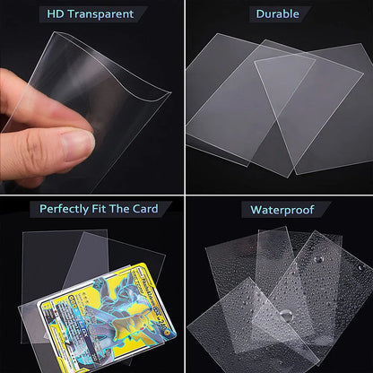 Clear Photocard Sleeves - 100Pcs