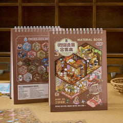 3D Landscape Sticker Book