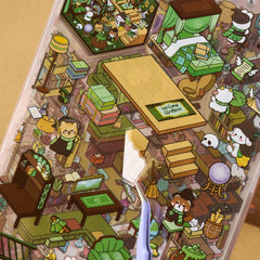 3D Landscape Sticker Book