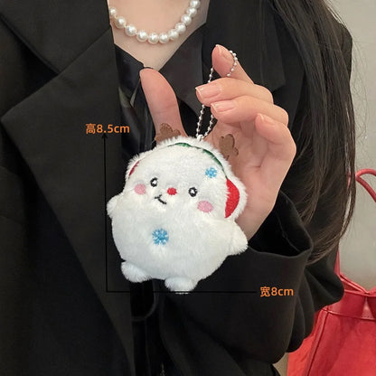 Lovely Doll Pendant Cute Girl Plush Pendant Highly Sought After Need Key Chain Decorative Snowman Backpack Accessories Pendant