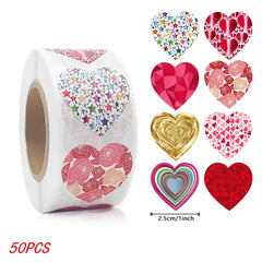 Heart Sealing Stickers