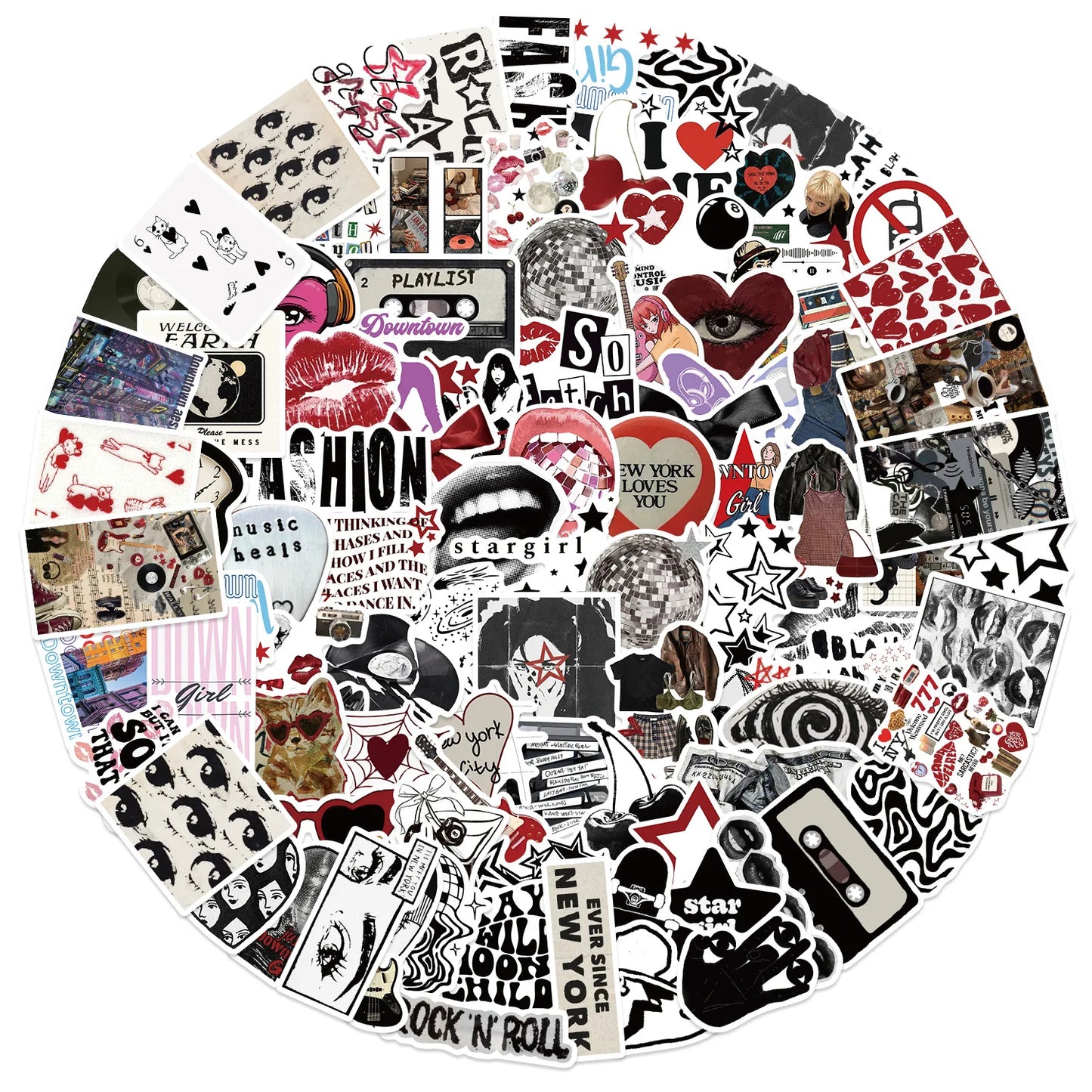Y2K Graffiti Sticker Pack