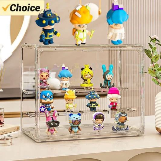 3-Tier Acrylic Display Rack for Blind Boxes