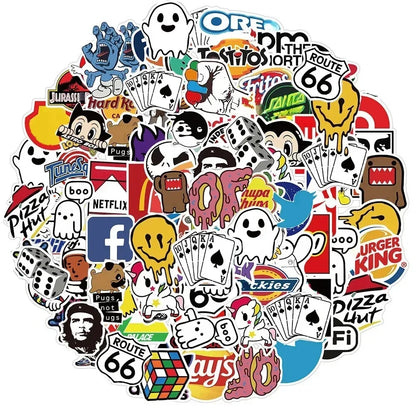 Fashion Logo Sticker Pack