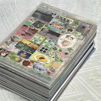 Glitter Star Film Stickers