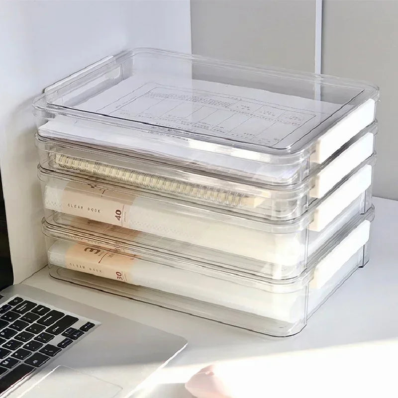 Clear Storage Box for Collectible Goods