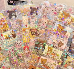 Cute Character Die-Cut Stickers